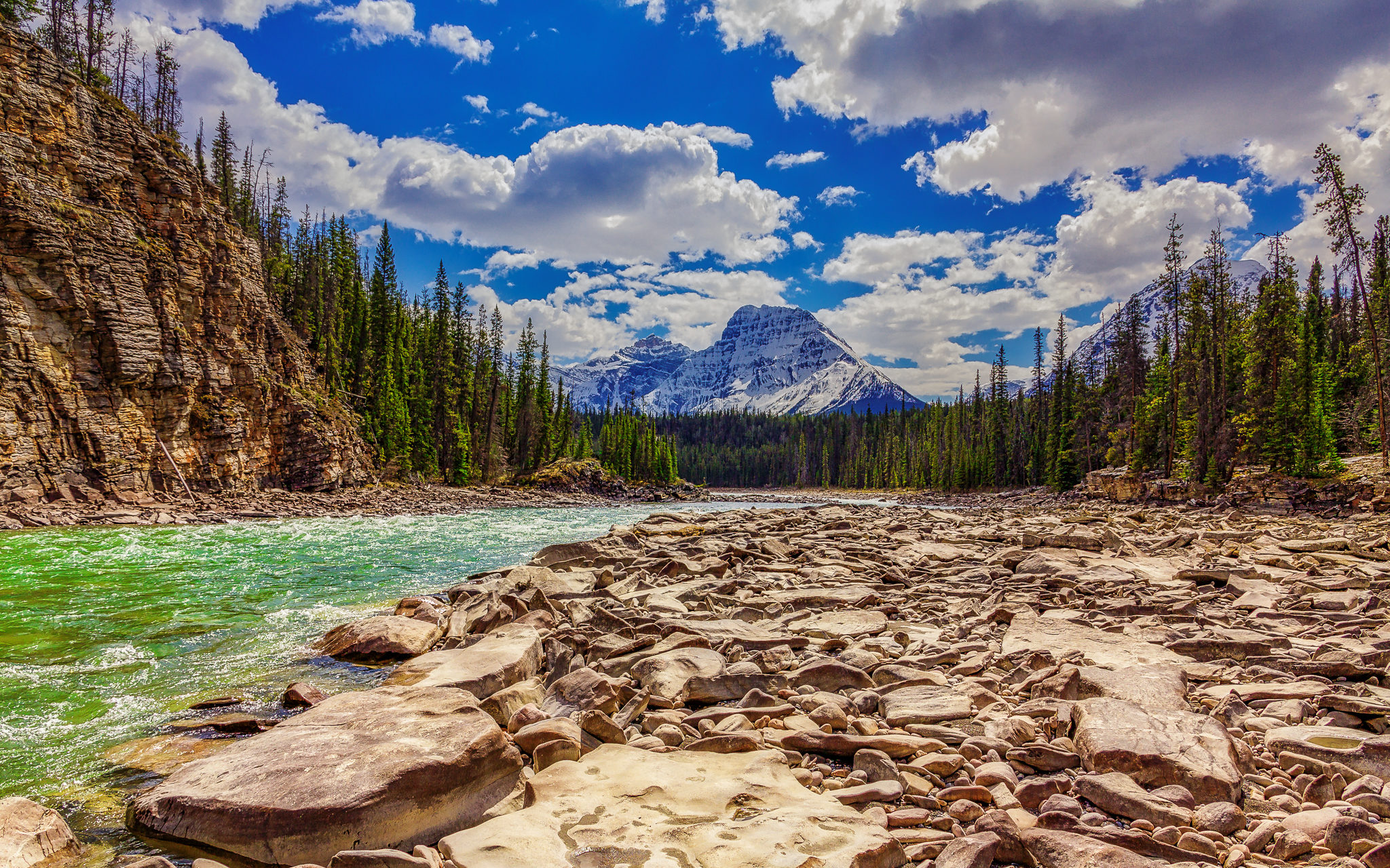 Canada Athabaska river